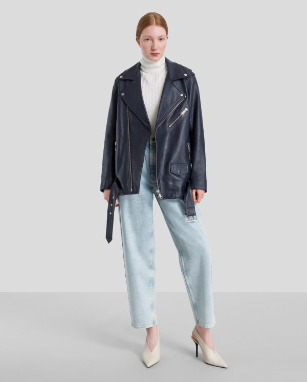 LENNY Leather Jacket Zu verkaufen