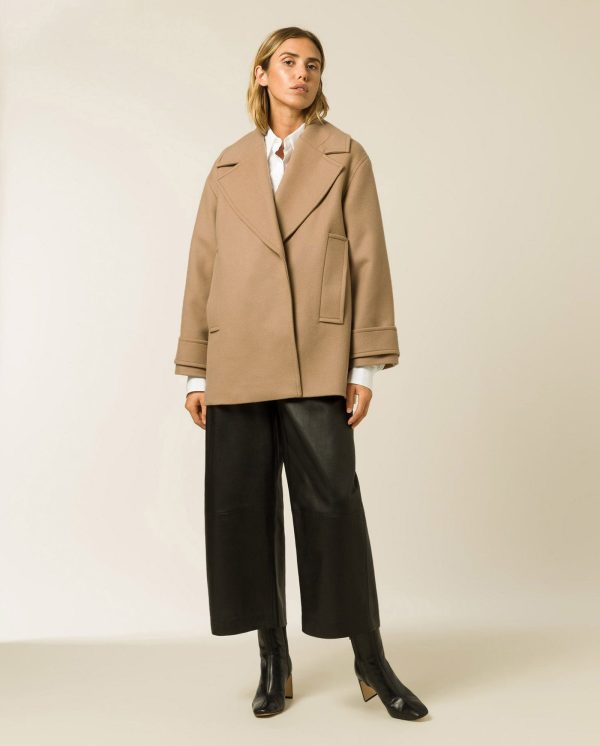 CARLY Wool Coat Rabatt – Bild 3