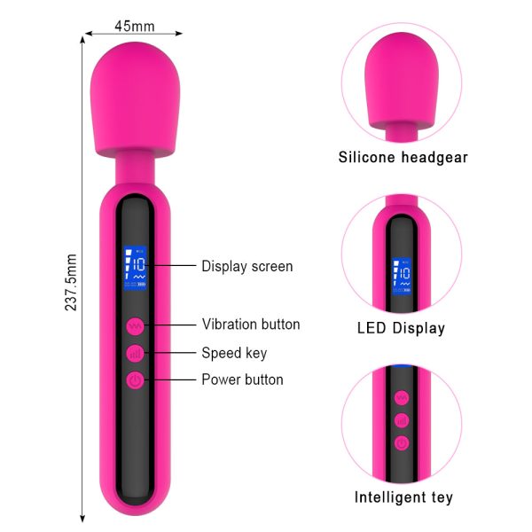 Vibrator Stimulation Klitoris Vagina GM-024 Rabatt – Bild 3